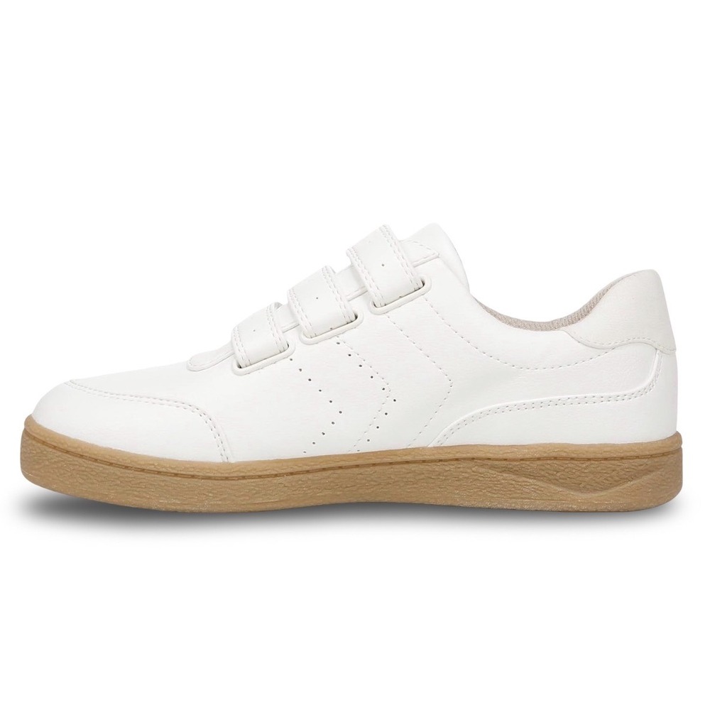 Dr. Scholls Daydreamer Womens White Triple Strap Hook Loop Court Sneaker 7.5 M - Picture 12 of 12